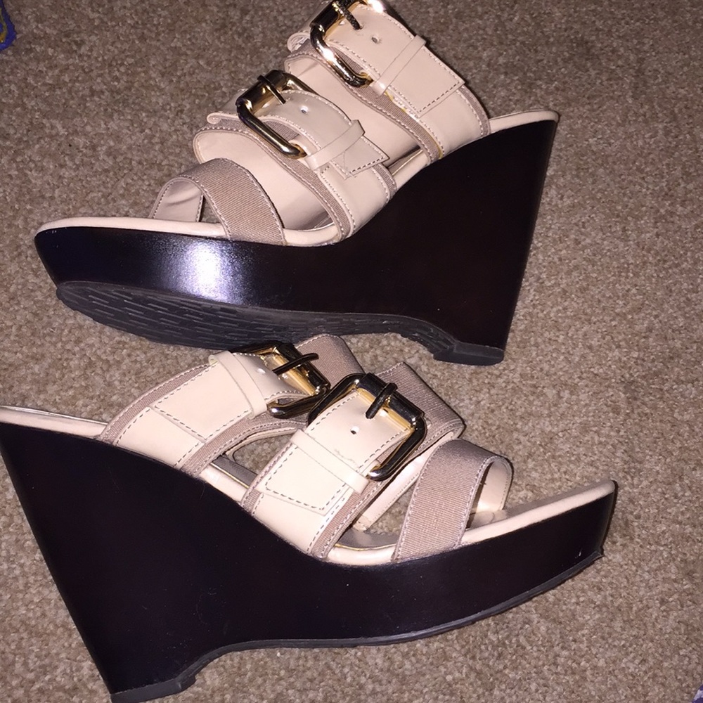 Charles slip on wedge